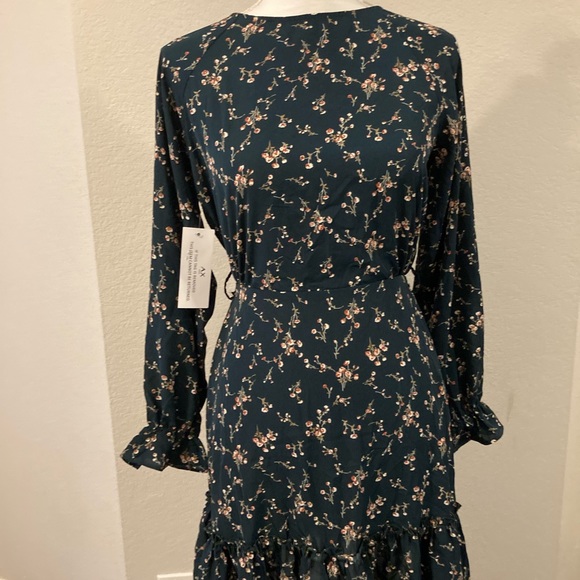 AX Paris Ruffle Hem Dress - Picture 3 of 3